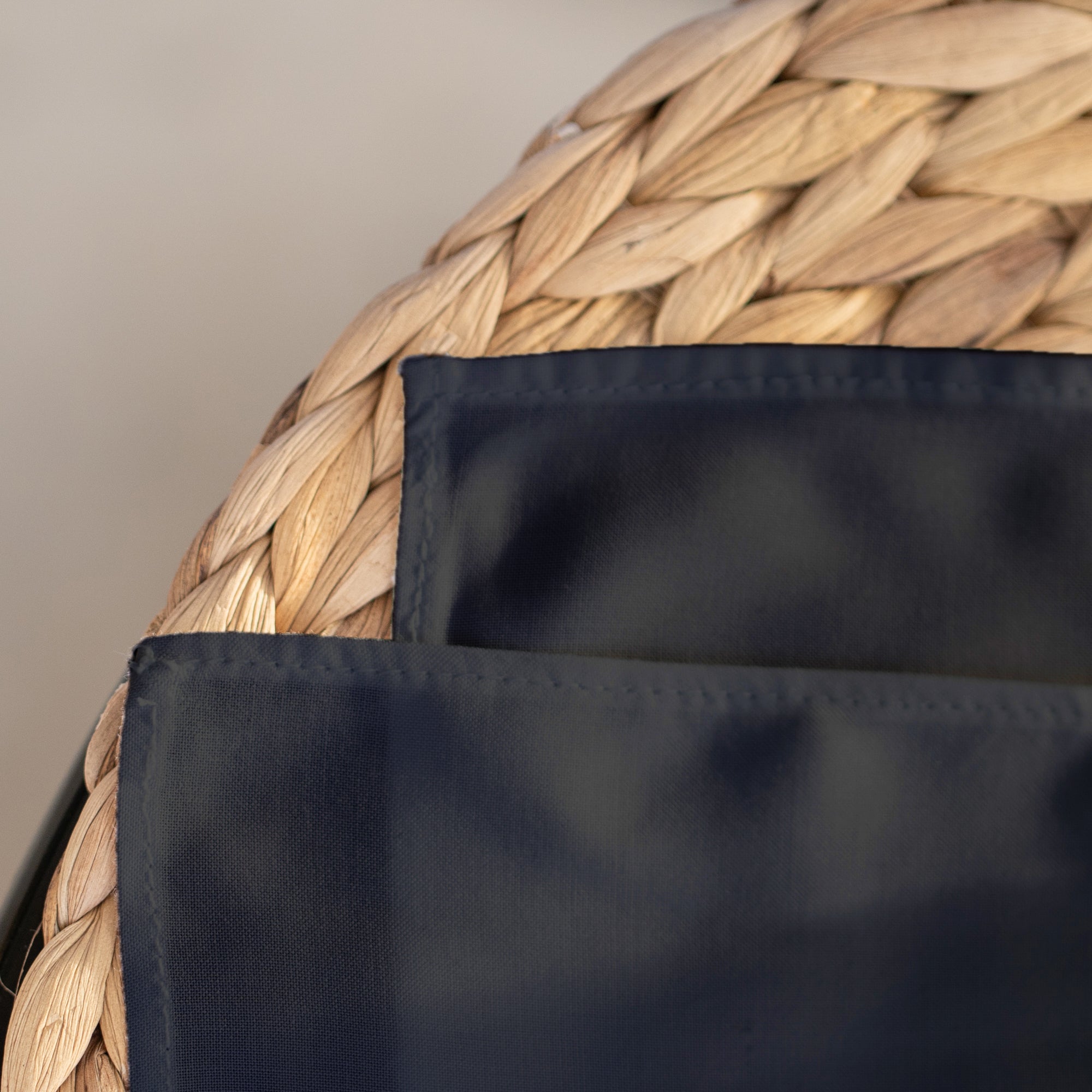 Schwarze Stofftaschentücher aus Bambusfaser (ab 3 Stück)